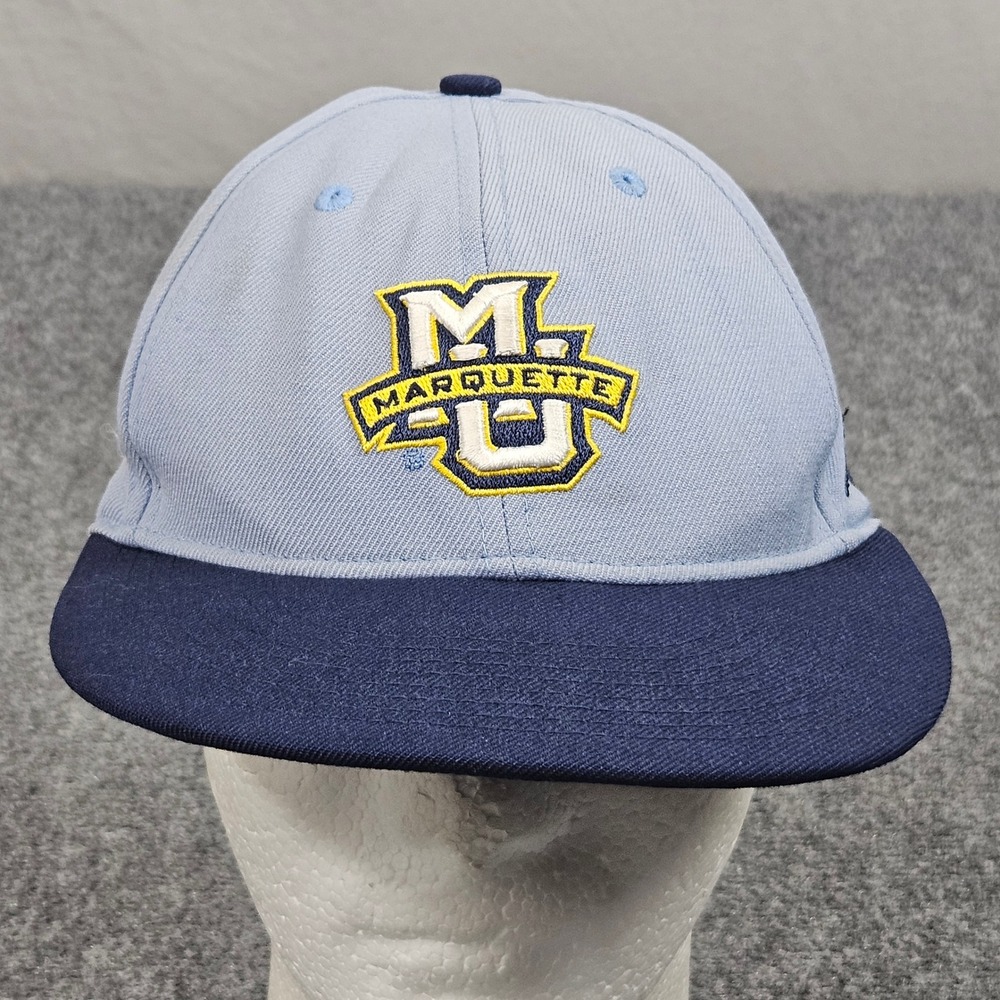 Marquette University Golden Eagles Hat Jumpman 7 1/8 Fitted Cap Blue Nike Jordan